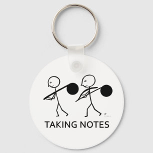 Taking Notes Keychain