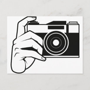 Taking Photos Postcard