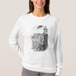 Taking up a bet, engraved by Camligue c.1777 T-Shirt