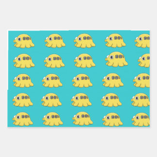 Tako Bus Wrapping Paper Flat Sheet Set of 3 TEST