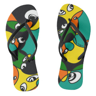 TAKUROMAN「Friends 」 ビーチサンダル Flip Flops