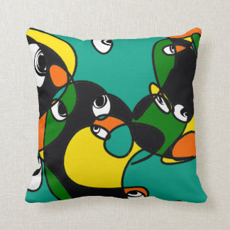 TAKUROMAN「Friends」 Throw Pillow