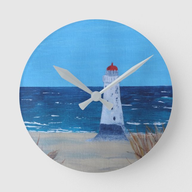 Talacre Lighthouse    Round Clock (Front)