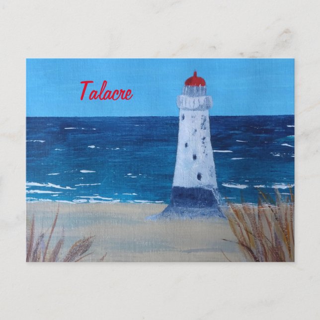 Talacre Lighthouse  Wales postcard (Front)
