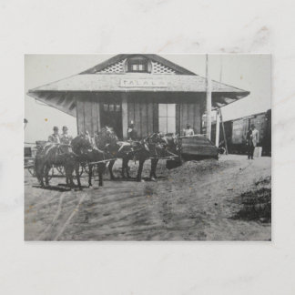 Talala Depot Postcard