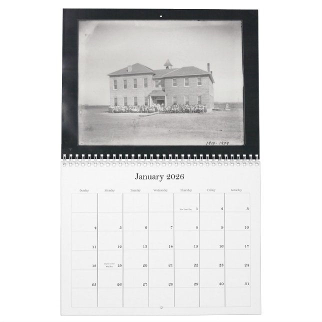 Talala History Calendar 2012 (Jan 2026)