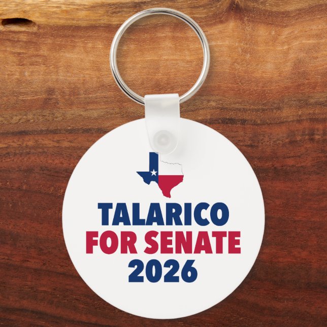 Talarico for Senate 2026 Election Texas Keychain (Front)
