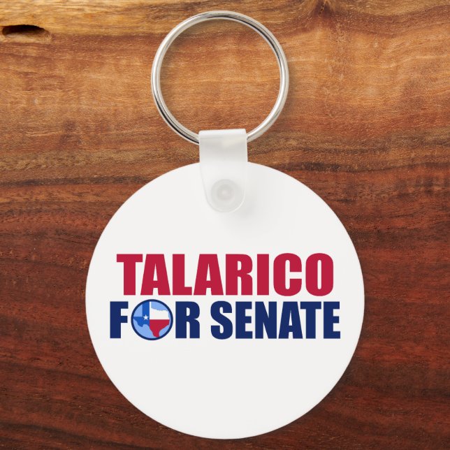 Talarico for Senate Texas 2026 Election Keychain (Front)