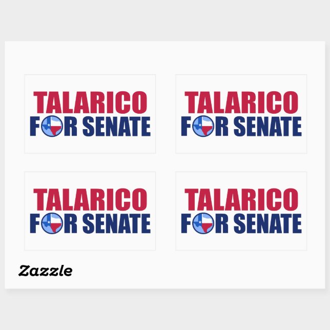 Talarico for Senate Texas 2026 Election Sticker (Sheet)