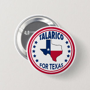 Talarico for Texas Red White Blue Election 2 Inch Round Button