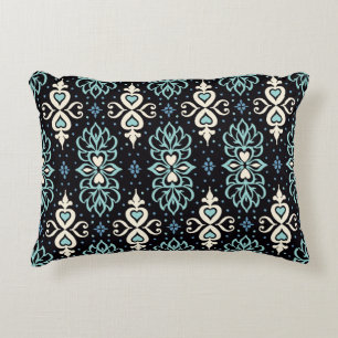 Talavera Azulejos Moroccan Tile Mosaic Accent Pillow