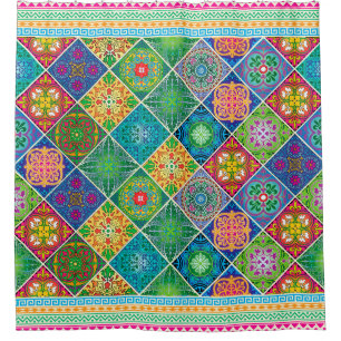 Talavera Design-2 Shower Curtain