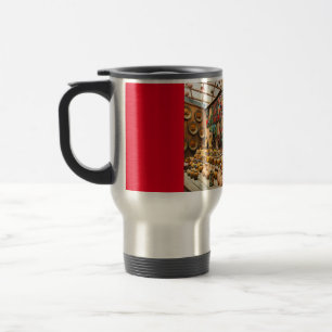 Talavera Pottery Theme Mug, 15 oz Travel Mug