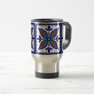 Talavera Tile Travel Mug