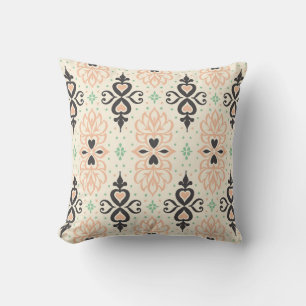 Talavera tiles, Mediterranean ornamental design. Throw Pillow