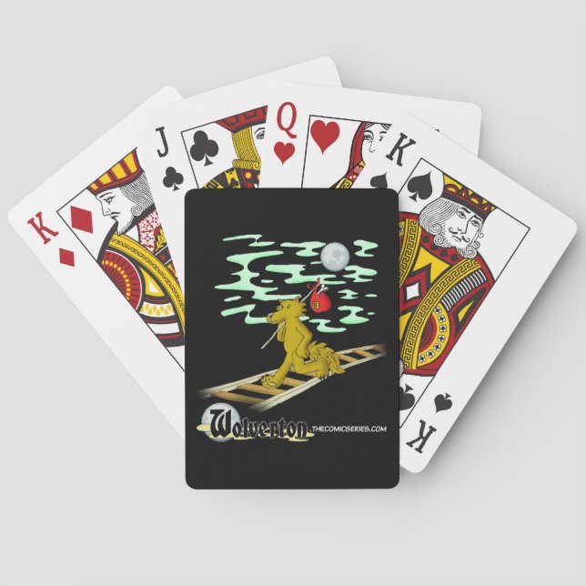 Talbot on the Tracks Playing Cards (Back)