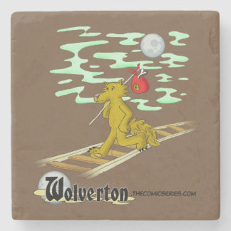 Talbot on the Tracks Stone Coaster