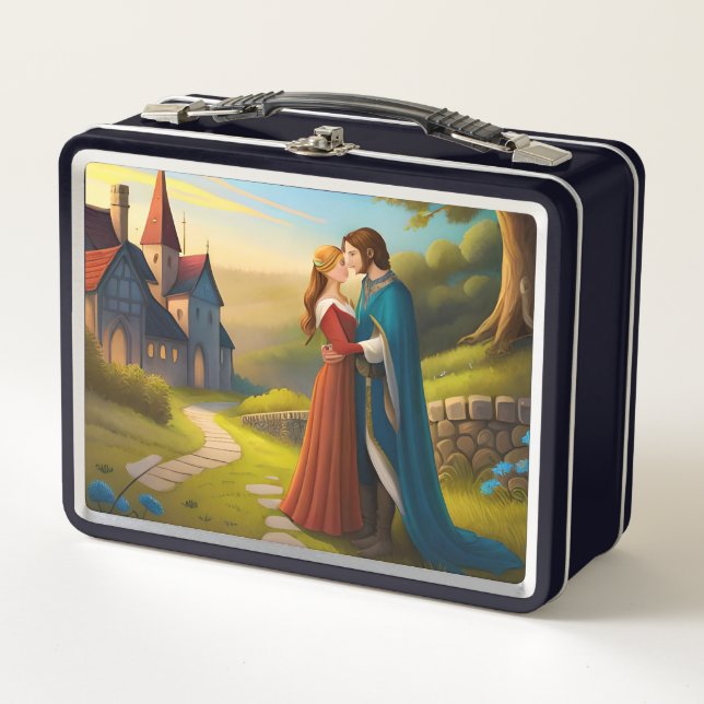 Tale As Old As Time Metal Lunch Box (Front)