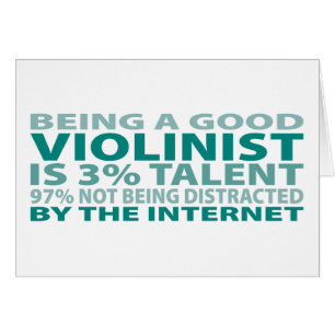 Talent du violoniste 3%