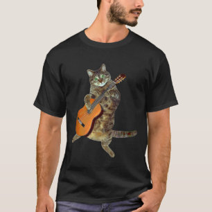 Talented tabby guitar player T-Shirt