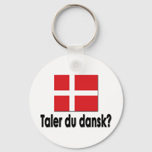 Taler du dansk? keychain