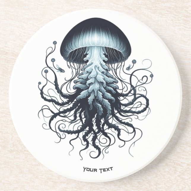 Tales from the Deep - Jelly fish Coaster (Front)
