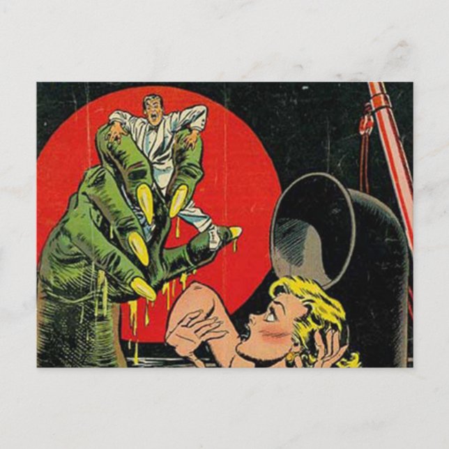 Tales of Horror comic Postcard (Front)