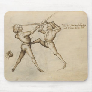 Talhoffer Kick Mouse Pad