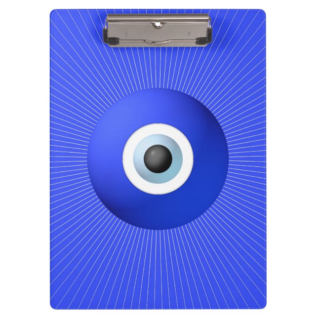 Talisman to Protect Against Evil Eye Clipboard (Front)