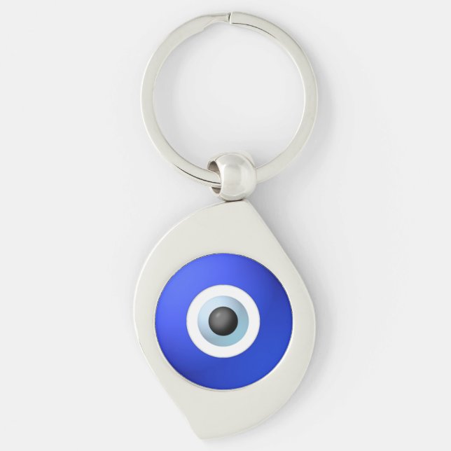 Talisman to Protect Against Evil Eye Keychain (Front)