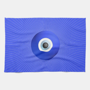Talisman to Protect Against Evil Eye Kitchen Towel