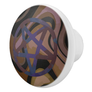 Talismanic Elements of Ether Ceramic Knob