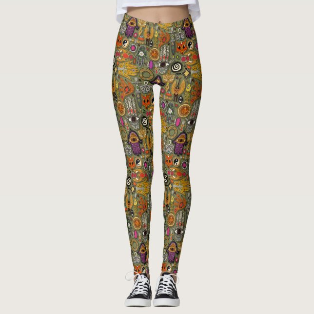 TALISMANS moss leggings (Front)