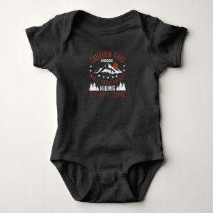 Talk About hiking at any Time Baby Bodysuit