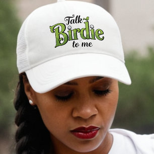 Talk Birdie to Me Funny Golf Trucker Hat