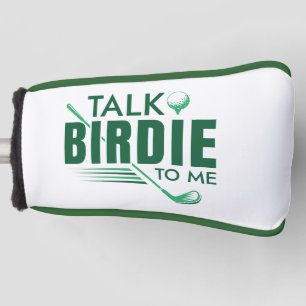 Talk Birdie To Me Golf Head Cover