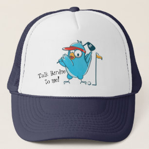 Talk Birdie to me Golfing Trucker Hat