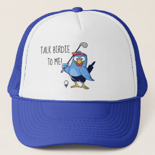 Talk Birdie to me Golfing Trucker Hat