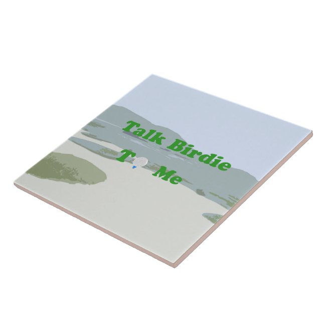 Talk Birdie to Me Tile (Side)