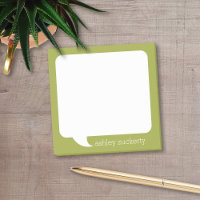 Talk Bubble Personalized Name - CAN EDIT COLOR