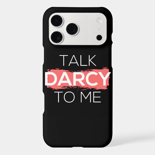 Talk Darcy To Me I (Back)