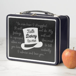Talk Darcy To Me II Metal Lunch Box