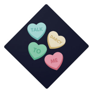 Talk Darcy To Me III Graduation Cap Topper
