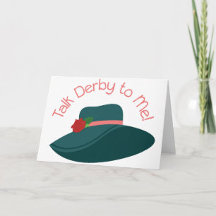 Talk Derby Card