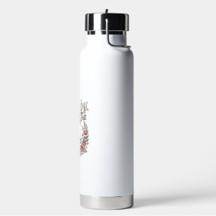 Talk Derby To Me Floral Horse Vintage Shirt_1 Water Bottle