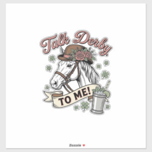 Talk Derby To Me Horse Mint Julep Vintage Shirt_1