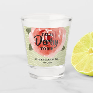 Talk Derby to Me Party Favour Shot Glass