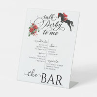 Talk Derby To Me Party Race Horse Equestrian Bar