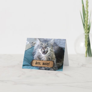 Talk Like A Pirate Day Note Card