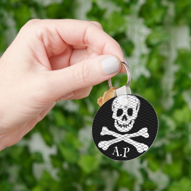 Talk Like a Pirate Day Personalize  Keychain (Hand)